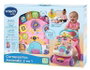 VTech Andador Comienzandar - Andeur 2 en 1 Rose avec Tableau Extraible, Sons et Lumières - Pliant - Âge 9-36 Mois - 46 x 33 x 45 cm