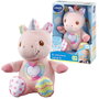 VTech Peluche éducative Unicornio Cantarin 80-528122 avec lumières, musique, couleurs et apprentissage des émotions - Version espagnole