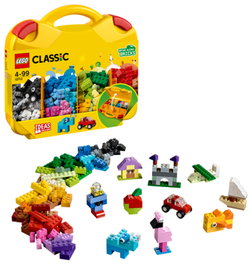 LEGO Classic 10713 La valisette de construction (213 pièces) de couleur multicolore