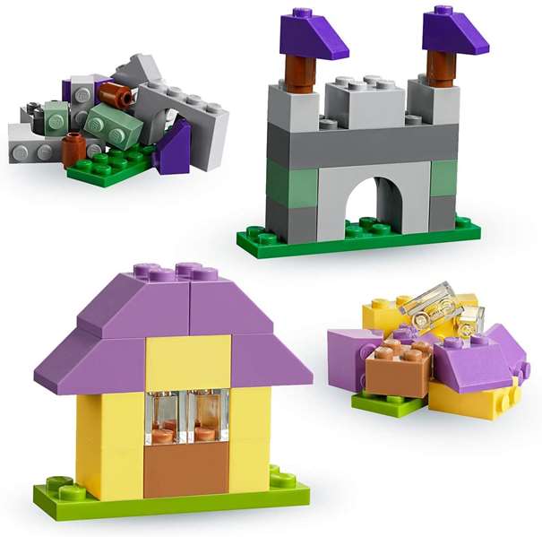 LEGO Classic 10713 La valisette de construction (213 pièces) de couleur multicolore