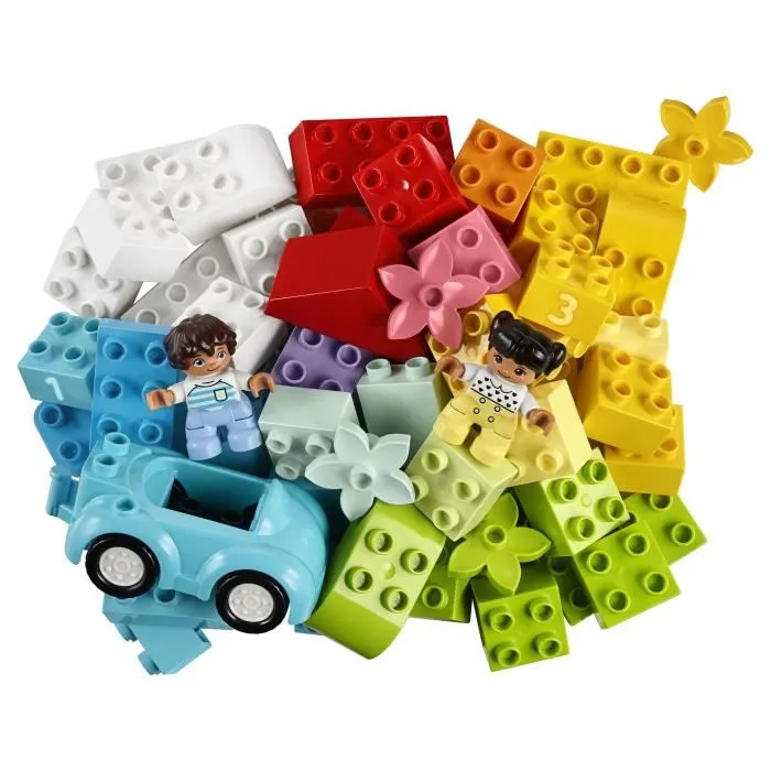 LEGO 10913 DUPLO Classic La Boîte De Briques Jeu De Construction Avec Rangement, Jouet Éducatif pour Enfant Dès 1 An