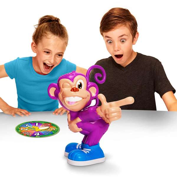 Bizak Juego Pedrete El Mono Guarrete - Jeu de société en espagnol avec sons pour enfants de 4 à 99 ans - Fonctionne avec 2 piles AAA (non incluses) Bizak Juego Pedrete El Mono Guarrete - Jeu de société en espagnol avec sons pour enfants de 4 à 99 ans - Fonctionne avec 2 piles AAA (non incluses)
