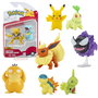 BIZAK Figurine de Combat Pokémon - Pack de 2 Figurines Articulées de 5 cm ou Figurine Articulée de 8 cm - Jouet Enfant 5 Ans et Plus