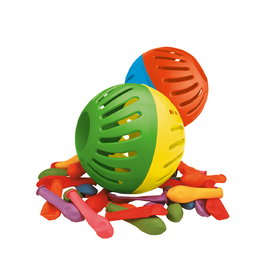 BIZAK Juego Bola Buuum 35007532 - Jeu de ballon d'eau rafraîchissant et amusant - En espagnol - Pour enfant +3 ans