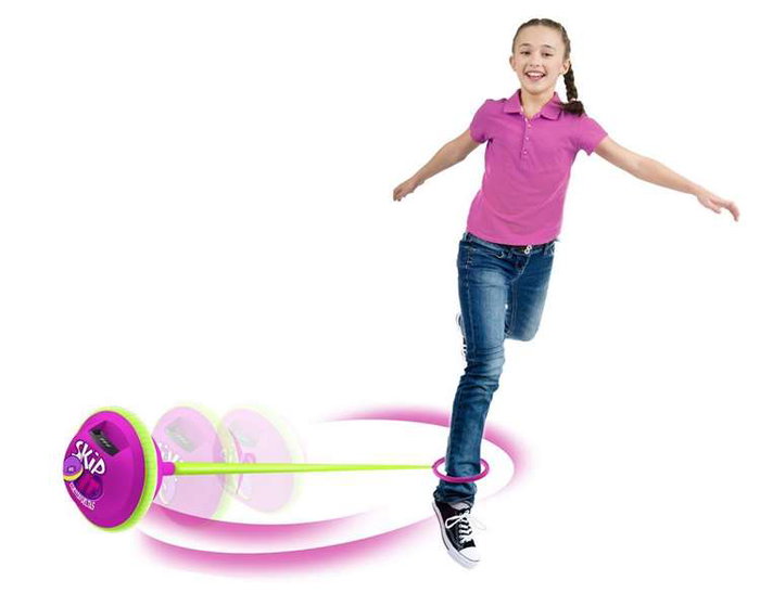 Bizak Skip It Fusion - Jeu de corde à sauter avec compteur de tours numérique jusqu'à 1000 sauts