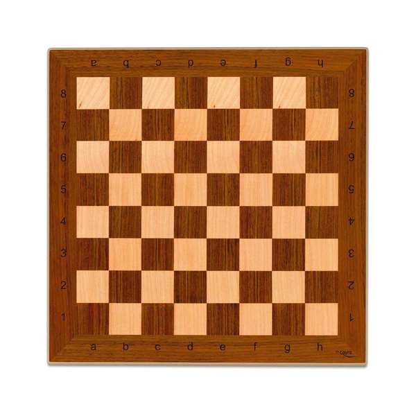 Cayro - Échiquier en bois 40 x 40 cm - Sans pièces - Âge recommandé 5 à 99 ans - Multilingue