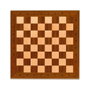 Cayro - Échiquier en bois 40 x 40 cm - Sans pièces - Âge recommandé 5 à 99 ans - Multilingue