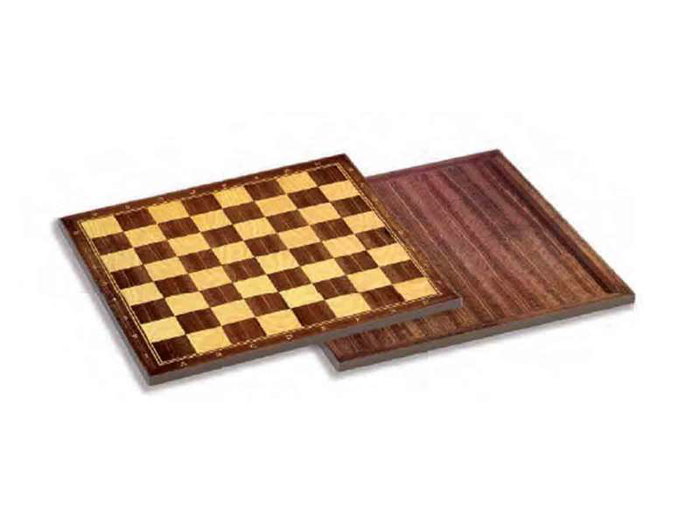 Cayro - Échiquier en bois 40 x 40 cm - Sans pièces - Âge recommandé 5 à 99 ans - Multilingue