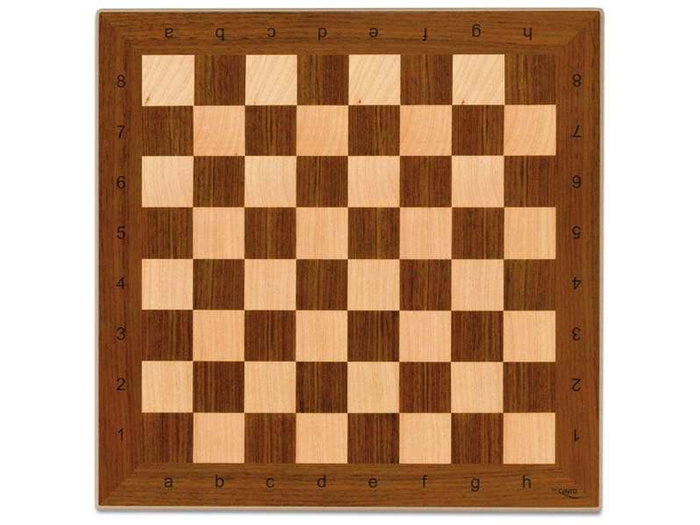 Cayro - Tablier de jeu en bois 40x40 cm pour Parchís et Dames - 4 joueurs (sans accessoires)
