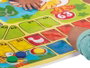 Cayro - Jeu de l'Oie Géant au Sol 100x100 cm - Jeu de Société en Plastique - Multilingue (Espagnol, Anglais, Français, Italien, Portugais, Allemand)