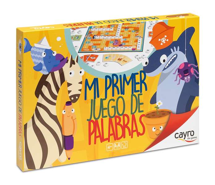 Cayro - Jeu de mots avec 4 versions de jeu - pour 2 joueurs - langue espagnol - dimensions : 36 x 25 x 3,5 cm - jeu éducatif en plastique Cayro - Jeu de mots avec 4 versions de jeu - pour 2 joueurs - langue espagnol - dimensions : 36 x 25 x 3,5 cm - jeu éducatif en plastique