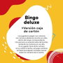 Cayro Bingo en bois et métal avec cartons, Jeu de société multilingue, Dimensions 26x24x33 cm
