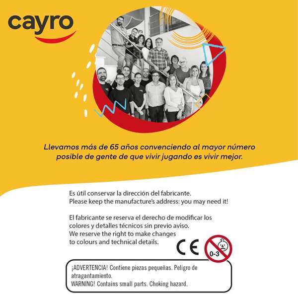 Cayro Bingo en bois et métal avec cartons, Jeu de société multilingue, Dimensions 26x24x33 cm Cayro Bingo en bois et métal avec cartons, Jeu de société multilingue, Dimensions 26x24x33 cm