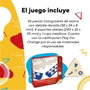 Cayro Jeu de dominos triangulaire en métal avec 56 pièces et 4 supports - 27 x 27 x 5,7 cm