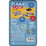 Cayro Juego Rummi Classic - Jeu de Rummikub de voyage en boîte métal - Version multilingue (Espagnol, Anglais, Français, Italien, Portugais, Allemand)