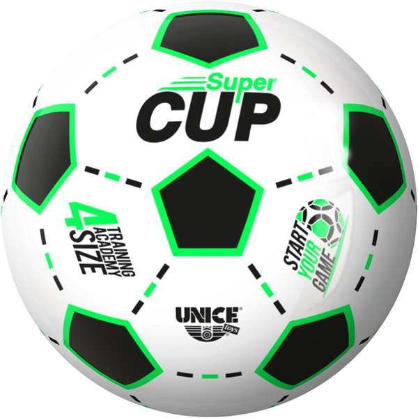 Unice Pelota Bioball Super Cup 220 mm - Ballon en PVC pour enfants de 3 à 10 ans - Modèles assortis