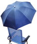 Soportes Plástiques - Ombrelle de chaise de plage 120 cm - Modèles assortis - Azul ou Verde Lima