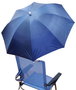 Soportes Plástiques - Ombrelle de chaise de plage 120 cm - Modèles assortis - Azul ou Verde Lima