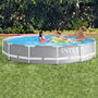 Intex Piscine ronde démontable Prism Frame 366x76 cm, Capacité 6503 litres, Pour +6 ans, PVC