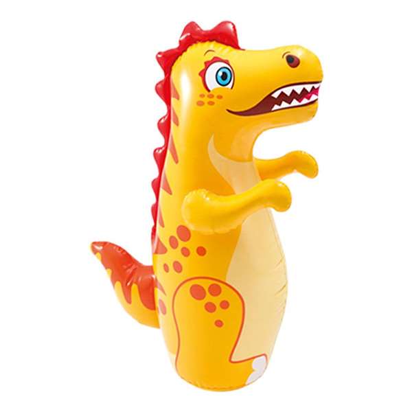 Figura hinchable tentetieso 98x44 cm (delfín, tigre o dinosaurio) - modelos surtidos