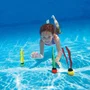 Intex Jeu de 3 balles sous-marines en néoprène colorées pour enfants à partir de 6 ans - Idéal piscine et plage