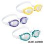 Intex Lunettes de natation pour enfant Play Goggles - Âge 3 à 8 ans - Modèles assortis (PVC, PC, caoutchouc)