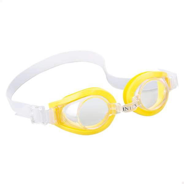 Intex Lunettes de natation pour enfant Play Goggles - Âge 3 à 8 ans - Modèles assortis (PVC, PC, caoutchouc)