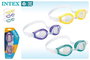 Intex Lunettes de natation pour enfant Play Goggles - Âge 3 à 8 ans - Modèles assortis (PVC, PC, caoutchouc)