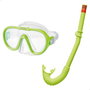 Intex Adventurer - Masque et tuba de plongée pour enfants et adultes (âge recommandé 8 ans et +, PVC)