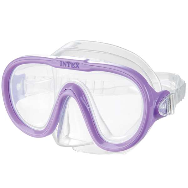Intex - Masque de plongée et de natation Sea Scan Swin en polycarbonate PVC (à partir de 8 ans) - Modèles assortis Intex - Masque de plongée et de natation Sea Scan Swin en polycarbonate PVC (à partir de 8 ans) - Modèles assortis