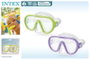 Intex - Masque de plongée et de natation Sea Scan Swin en polycarbonate PVC (à partir de 8 ans) - Modèles assortis