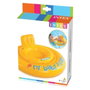 Intex - Bouée Culotte Baby Float Gonflable pour Bébé à Partir de 6 Mois - Jaune - 70 cm avec Siège et Coussin pour la Tête