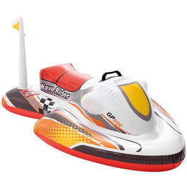 Intex - Figure gonflable Moto Wave Rider 117 cm x 77 cm, en PVC, pour enfant à partir de 3 ans