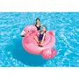 Intex Bouée gonflable Flamant rose 142 x 137 x 97 cm - Pour piscine et plage, avec poignées