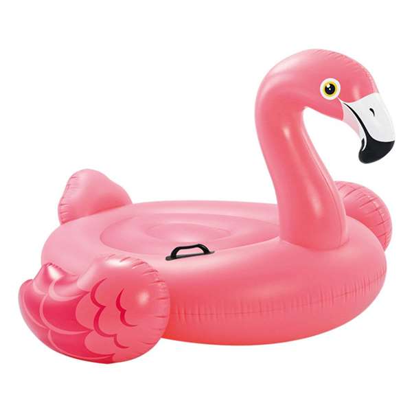 Intex Bouée gonflable flamant rose 142x137x97 cm