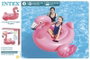 Intex Bouée gonflable flamant rose 142x137x97 cm