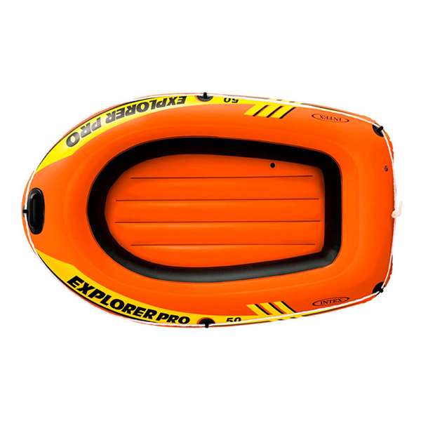 Intex Explorer Pro 50 - Bateau gonflable pour enfants 137 x 85 x 23 cm, âge 6 ans et plus, PVC