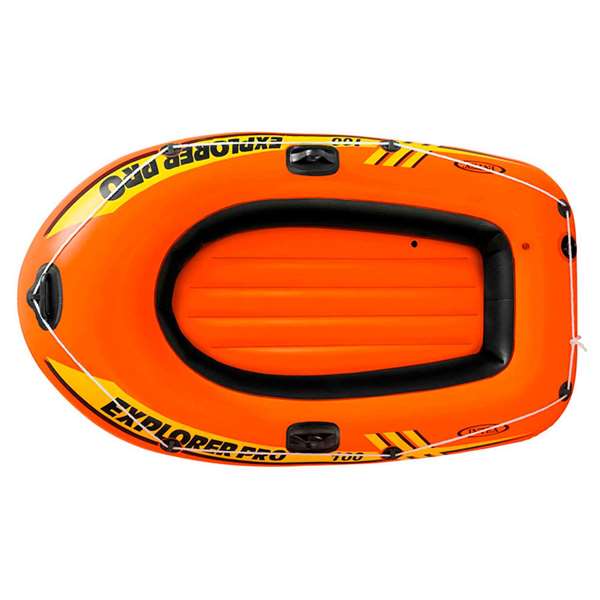 Intex Explorer Pro 100 - Bateau pneumatique pour enfants 160 x 94 x 29 cm, 1 personne, PVC, à partir de 6 ans Intex Explorer Pro 100 - Bateau pneumatique pour enfants 160 x 94 x 29 cm, 1 personne, PVC, à partir de 6 ans
