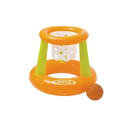 Intex Jeu de Basket Gonflable pour Piscine - Dimensions 67x65 cm - Avec Ballon - Pour Enfants à partir de 3 ans - Garçon et Fille