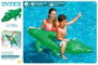 Intex - Figurine gonflable crocodile 168 * 86 cm - PVC - Pour enfants de plus de 3 ans