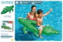 Intex - Figurine gonflable crocodile 168 * 86 cm - PVC - Pour enfants de plus de 3 ans
