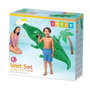 Intex - Figurine gonflable crocodile 168 * 86 cm - PVC - Pour enfants de plus de 3 ans