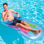 Intex - Matelas de siège géant gonflable avec repose-verres 160 x 85 cm - Modèles assortis - PVC