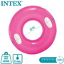 Intex Bouée roue Neon 76 cm avec poignées pour enfants (+8 ans) - Modèles assortis en PVC