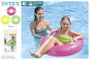 Intex Bouée roue Neon 76 cm avec poignées pour enfants (+8 ans) - Modèles assortis en PVC