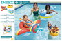 Intex - Canot pneumatique pour enfant 3-6 ans, modèles surtidos (Abeille 112*99 cm, Avion 119*114 cm, Loutre 107*76 cm) en PVC