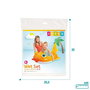 Intex - Canot pneumatique pour enfant 3-6 ans, modèles surtidos (Abeille 112*99 cm, Avion 119*114 cm, Loutre 107*76 cm) en PVC