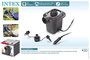 Intex Quick Fill - Pompe à air électrique 12V pour piscines, bouées et matelas - Modèle 12V avec câble d'allume-cigare