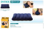 Intex Oreiller de voyage gonflable, dimensions 43 x 28 x 9 cm, tissu flocage doux, PVC, pour enfants 36 mois et plus