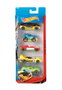 Mattel Hot Wheels Pack de 5 voitures miniatures à l'échelle 1:64, modèles assortis
